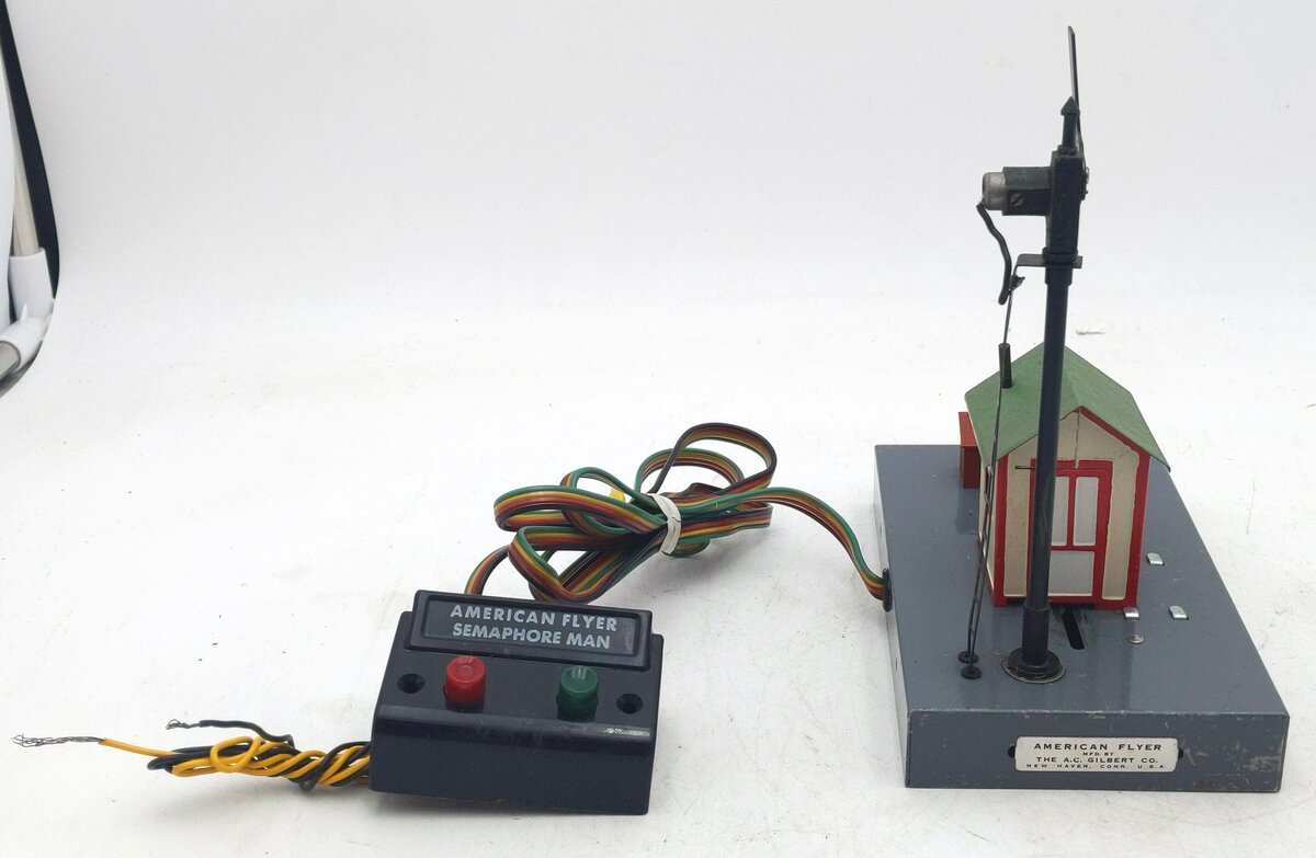 American Flyer 758 Vintage S Sam the Semaphore Man VG