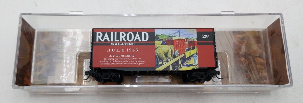 Micro-Trains 10100884 N Railroad Magazine #5 - July 40' Hy-Cube Box Car