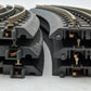 MTH 40-1010 O RealTrax 0-72 Curved Track w/Hollow Rails [6] EX