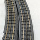 MTH 40-1010 O RealTrax 0-72 Curved Track w/Hollow Rails [6] EX