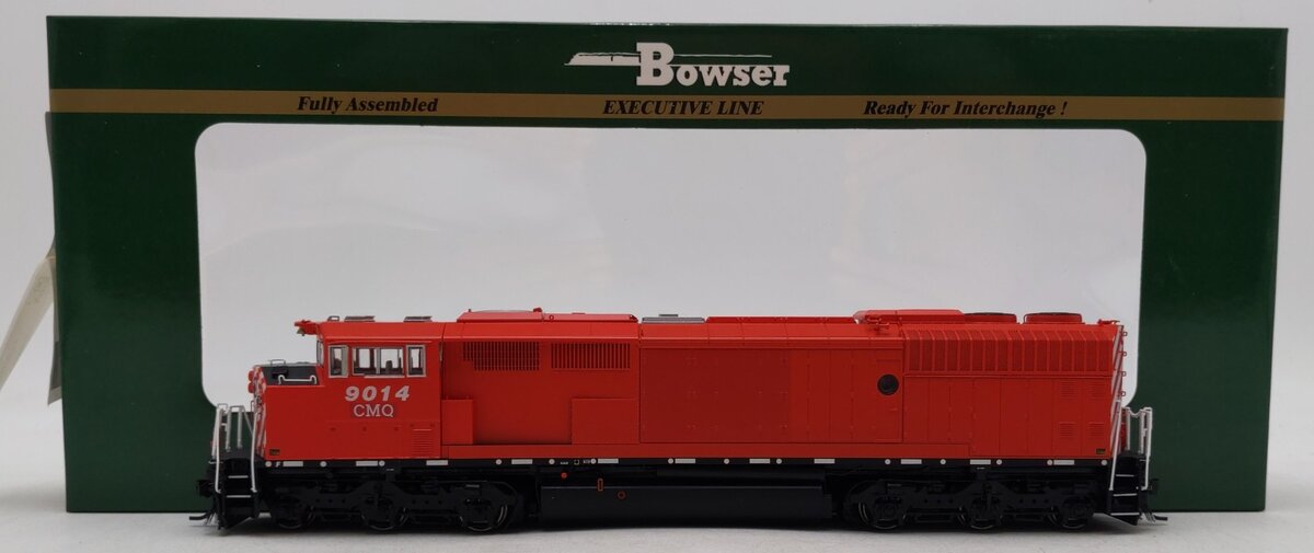 Bowser 24989 HO CM&Q SD40-2F Diesel Locomotive #9014 w/ DCC & Sound LN/Box