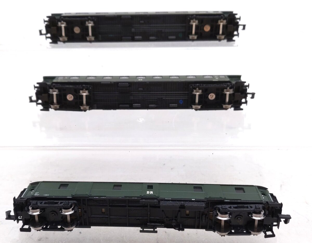 Fleischmann & Arnold N Scale Assorted Passenger Cars [3] EX