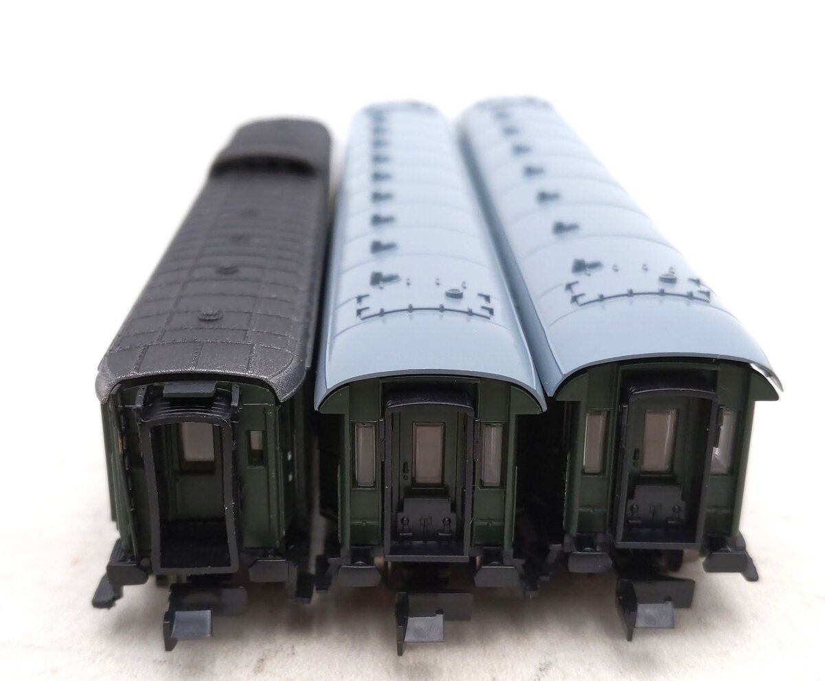 Fleischmann & Arnold N Scale Assorted Passenger Cars [3] EX