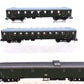 Fleischmann & Arnold N Scale Assorted Passenger Cars [3] EX
