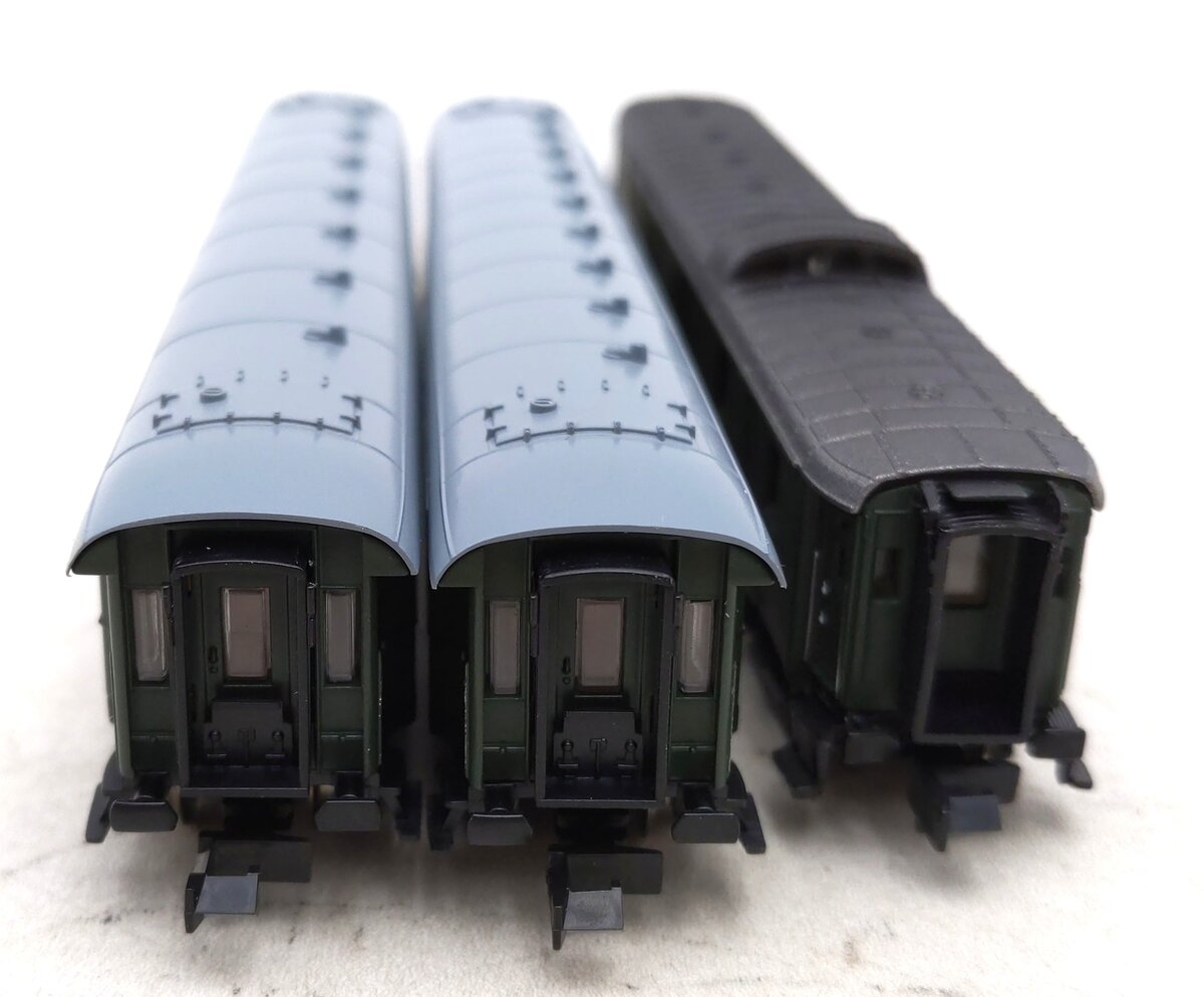 Fleischmann & Arnold N Scale Assorted Passenger Cars [3] EX