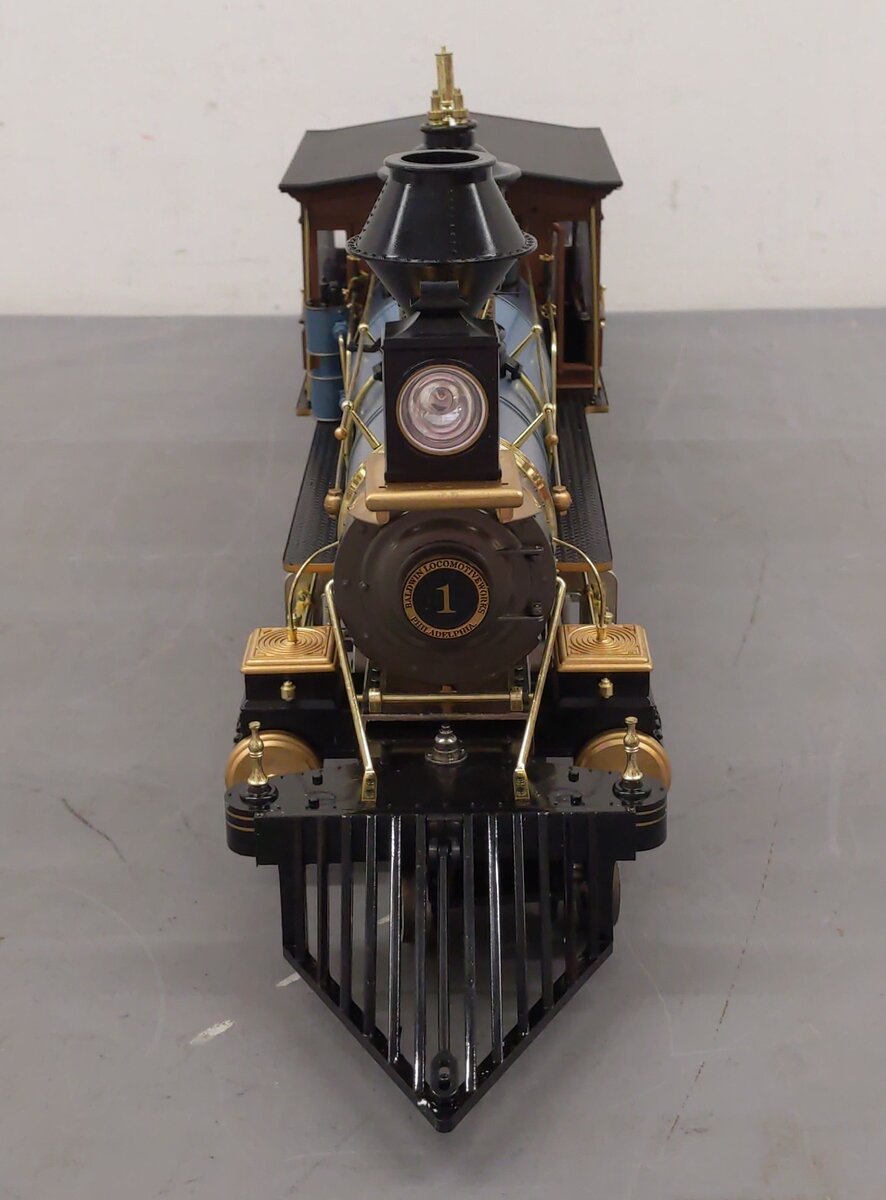 Bachmann 81495 1:20.3 Narrow Gauge Baldwin 2-6-0 Mogul Steam Locomotive & Tender EX/Box