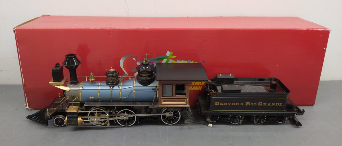 Bachmann 81495 1:20.3 Narrow Gauge Baldwin 2-6-0 Mogul Steam Locomotive & Tender
