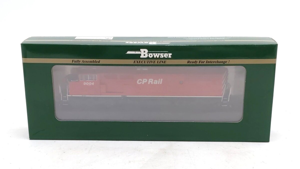 Bowser 25000 HO Scale CP Rail GMD SD40-2F Diesel Locomotive #9004 w/DCC & Sound
