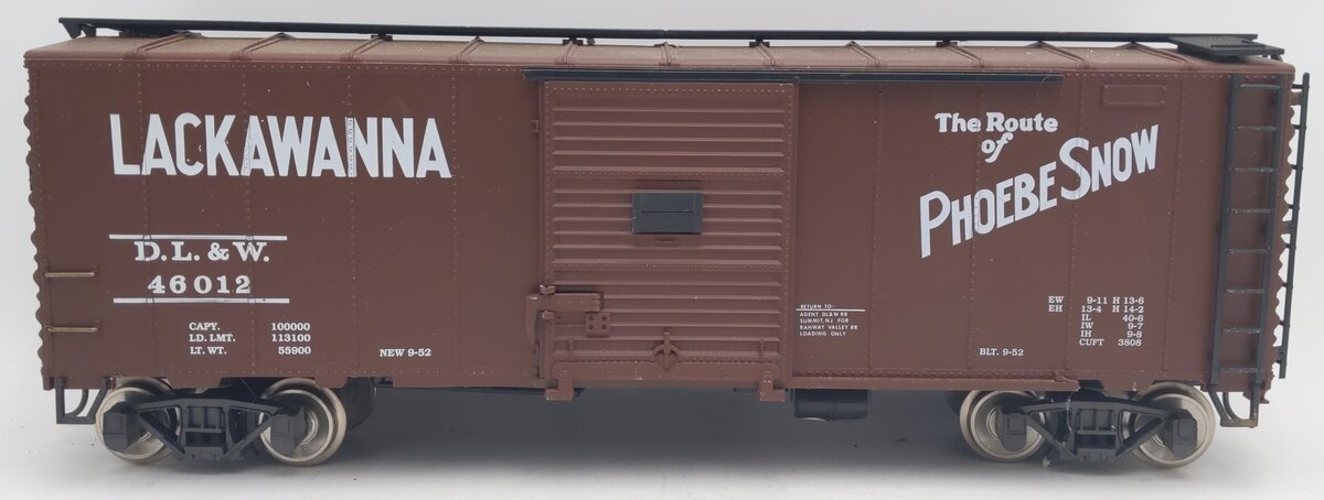 Aristo-Craft 46012 Lackawanna Boxcar EX
