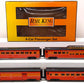 MTH 30-67576 O Southern Pacific 60' Streamline Passenger Car Set (Set of 4) EX/Box