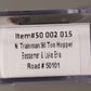 Atlas 50002015 N Bessemer & Lake Erie 90-Ton 3-Bay Hopper Car with Load #50101