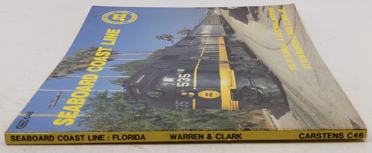 Seaboard Coast Line Paperback Book By Bob Warren, Fred Clark Jr. VG
