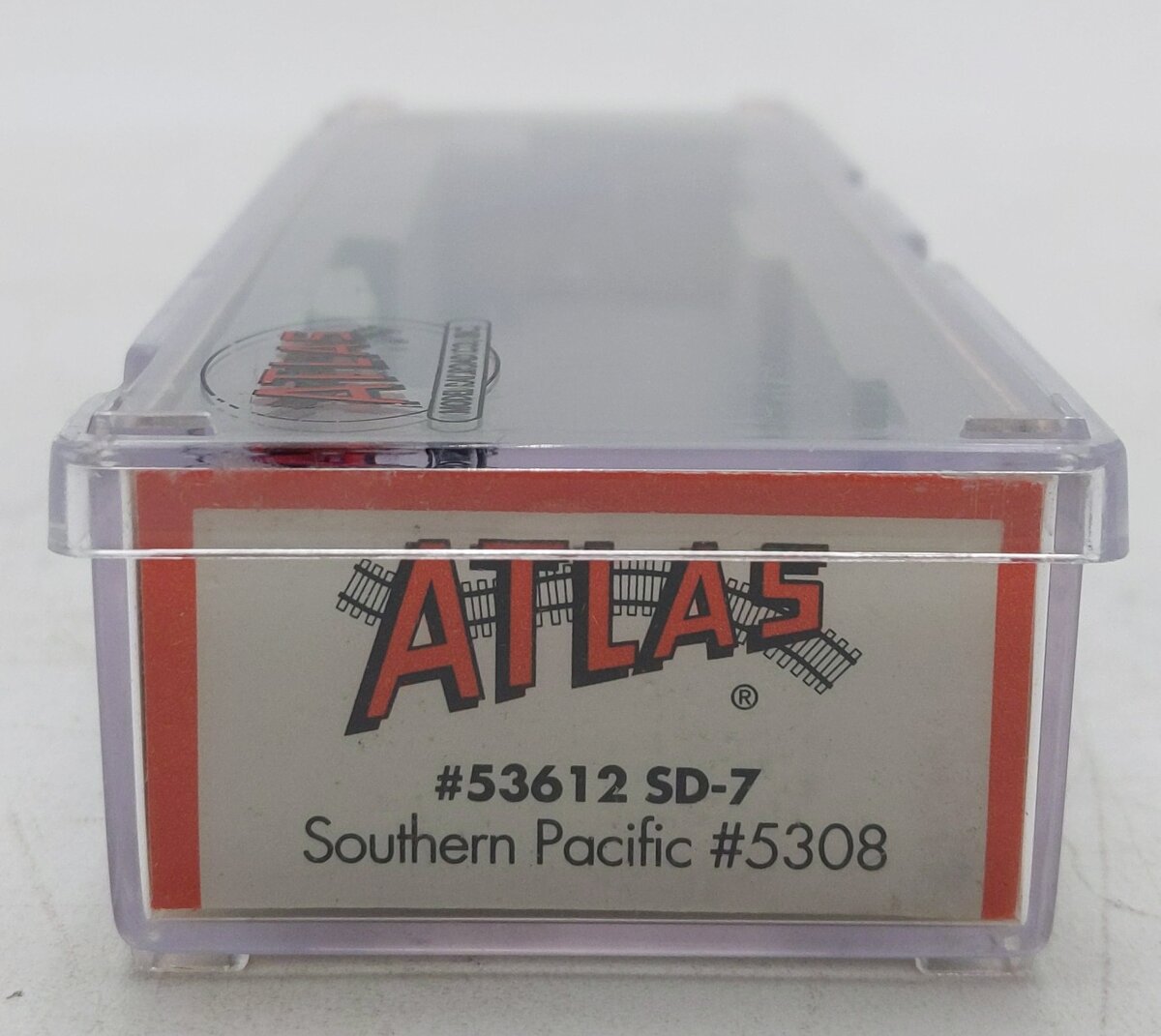 Atlas 53612 N Scale Southern Pacific SD-7 Powered Diesel Locomotive w/DCC #5308 EX/Box