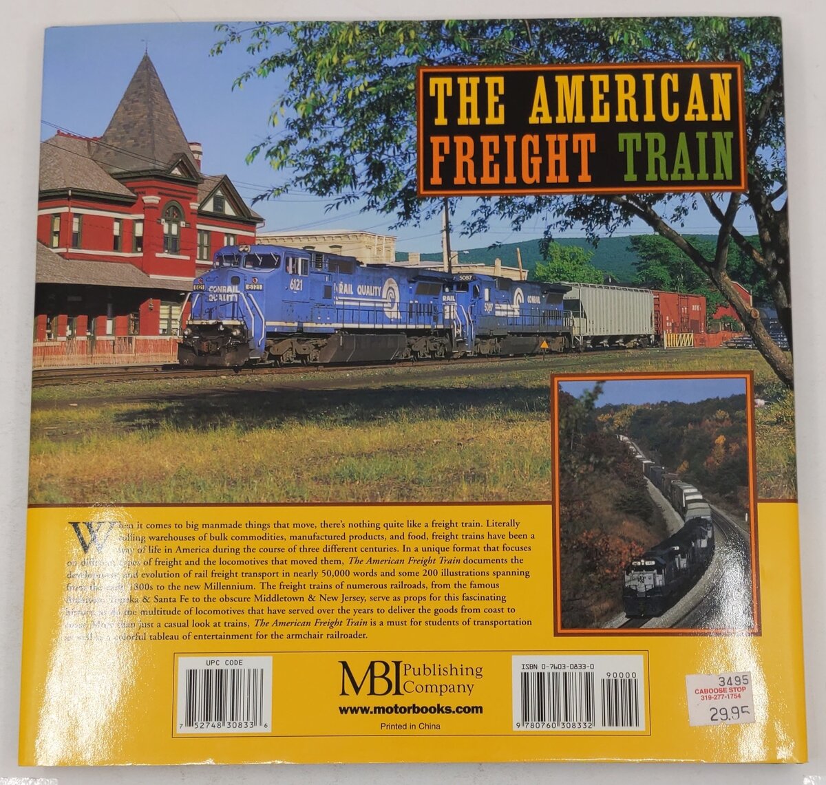 The American Freight Train Hardcover Book By Jim Boyd EX
