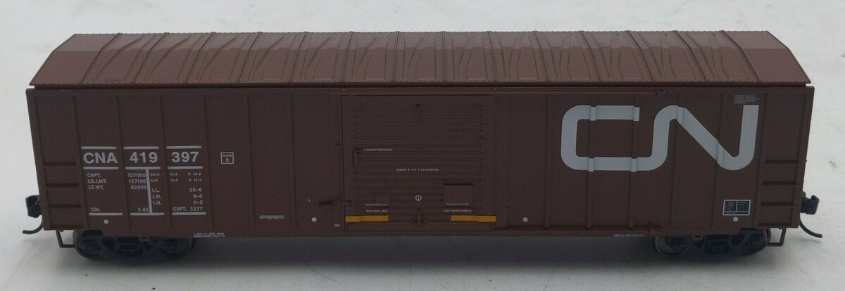 Walthers 910-1855 HO CN RTR 50' ACF Exterior Post Boxcar #419397