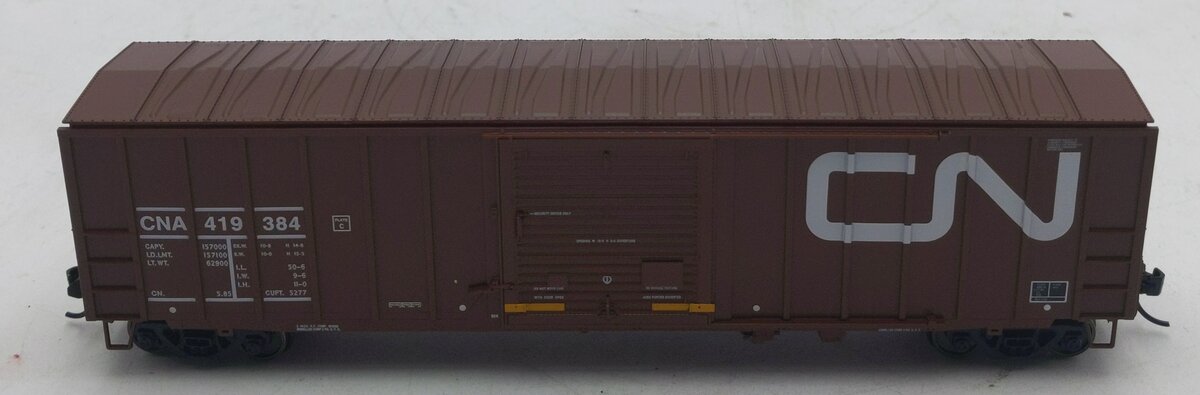 Walthers 910-1854 HO CN RTR 50' ACF Exterior Post Boxcar #419384