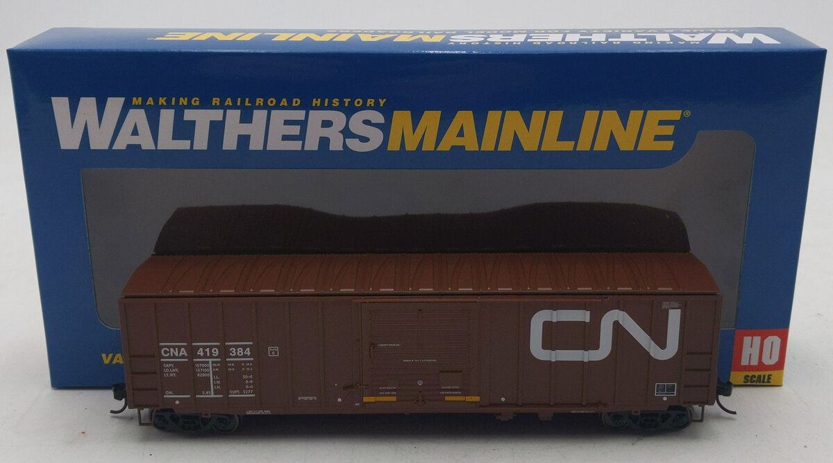 Walthers 910-1854 HO CN RTR 50' ACF Exterior Post Boxcar #419384