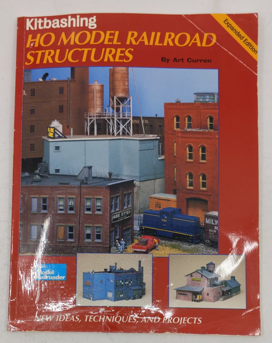 Kitbashing HO Model Railroad Structures Paperback Book By Art Curren