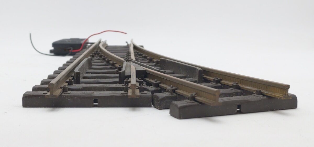 LGB 1615 G Scale R3 22.5° Left Hand Remote Switch Turnout VG