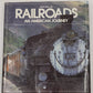 Railroads An American Journey Hardcover Book By Don Ball Jr. VG
