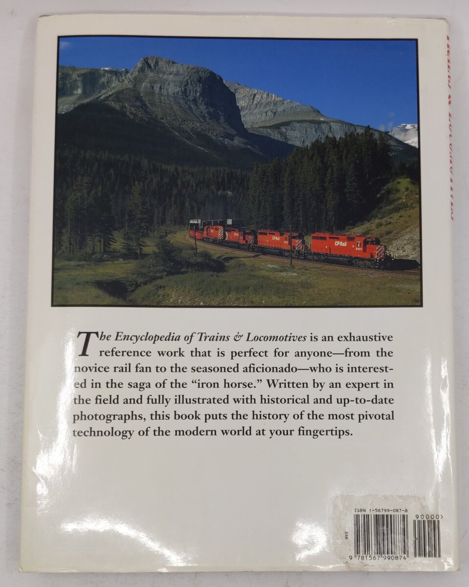 The Encyclopedia of Trains & Locomotives Hardcover Book By C. J. Riley VG