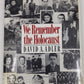 We Remember the Holocaust Paperback Book By David A. Adeler VG