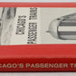 Chicago's Passenger Trains Hardcover Book By Robert P Olmsted VG