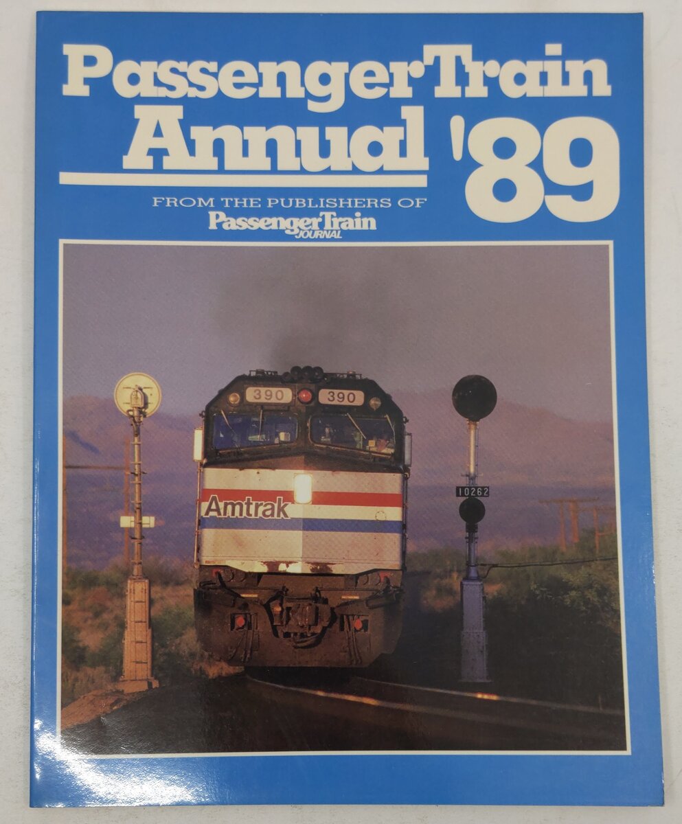 Passenger Train Annual 89 Paperback Book By Mike Schafer, Paul D. Schneider EX