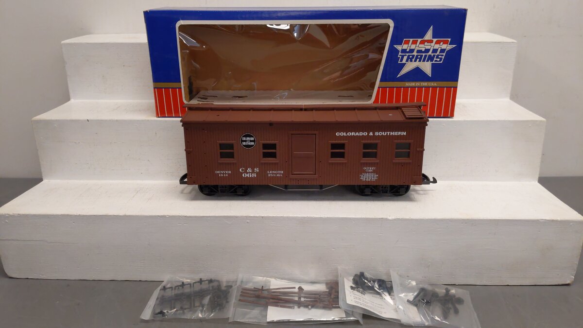 USA Trains R1847A G Brown Colorado & Southern Outfit Car #068