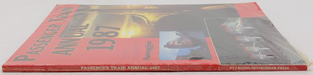 Passenger Train Annual 1987 Paperback Book By Paul Zack & Mike Schaffer MT