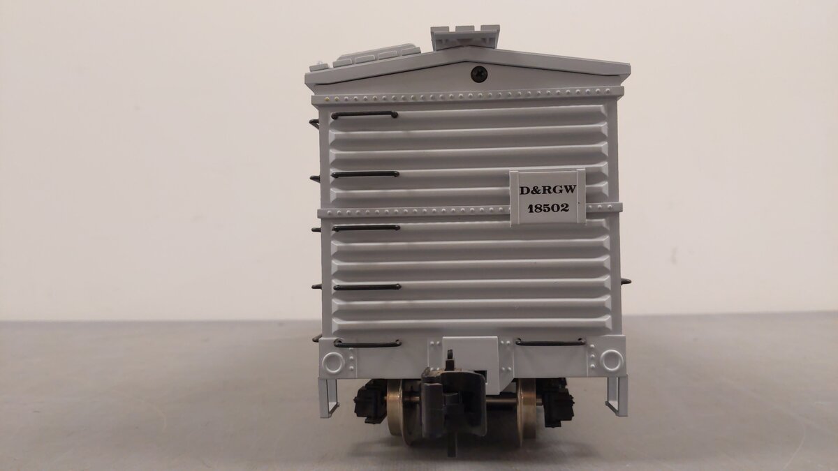 USA Trains 18502 G D&RGW Maintenance of Way Power Car (Metal Wheels) EX/Box