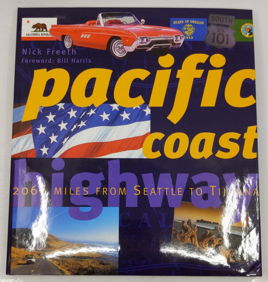 Pacific Coast Highway Hardcover Book By Nick Freeth EX