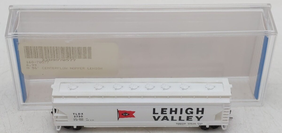 Bachmann 70577 N Scale Lehigh Valley 56' Centerflow Hopper