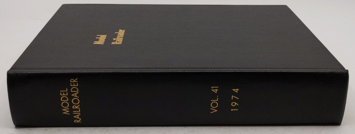 Model Railroader Vol.41 1974 Hardcover Book EX