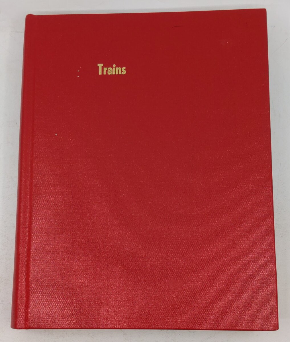 Trains Vol.62 2002 Hardcover Book EX