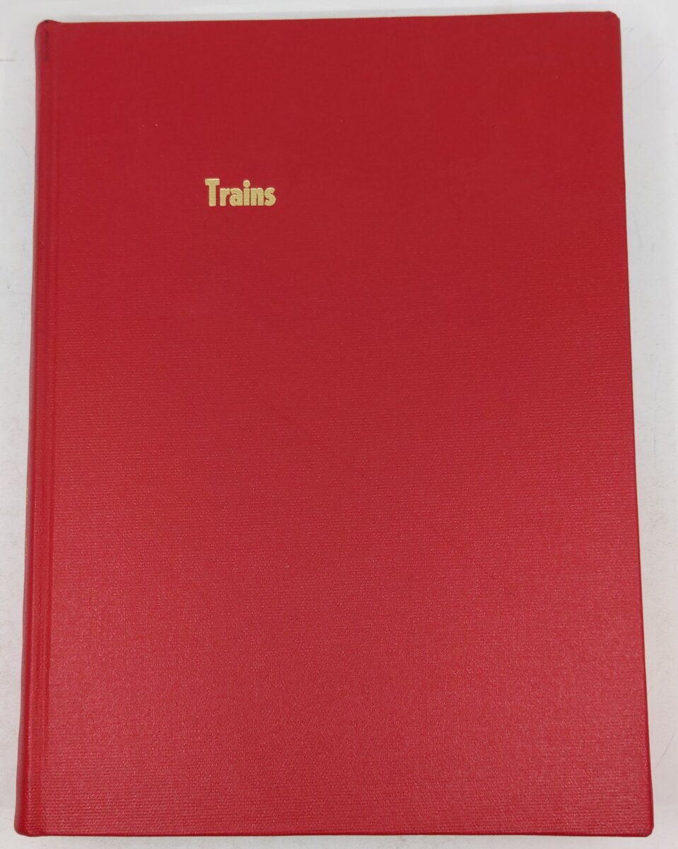 Trains Vol.38 1977-78 Hardcover Book EX