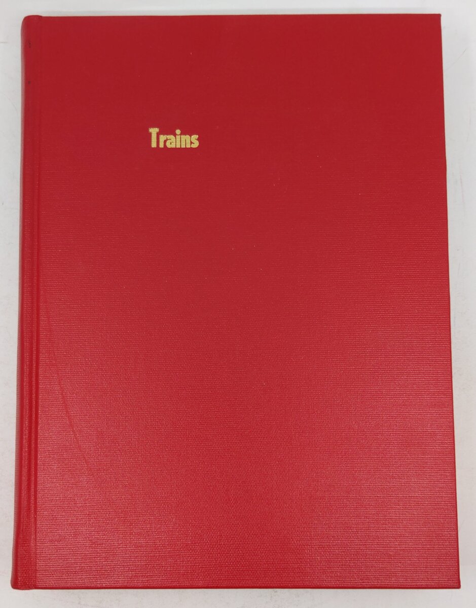 Trains Vol.41 1980-81 Hardcover Book EX