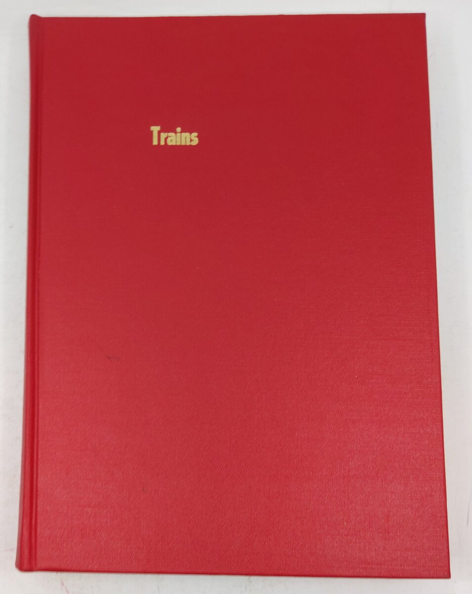 Trains Vol.42 1981-82 Hardcover Book EX