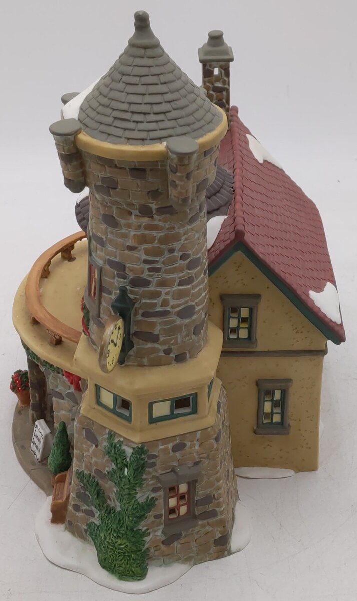 Heartland Valley Village Deluxe Porcelain Lighted House Red Lion Inn EX/Box