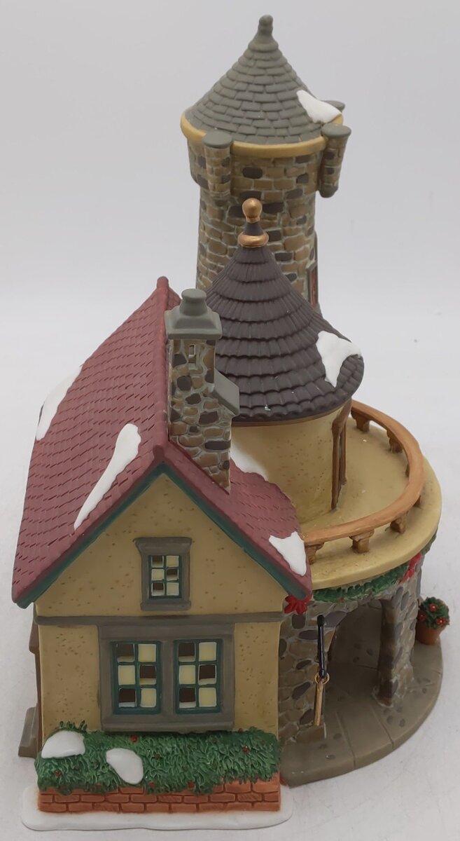 Heartland Valley Village Deluxe Porcelain Lighted House Red Lion Inn EX/Box