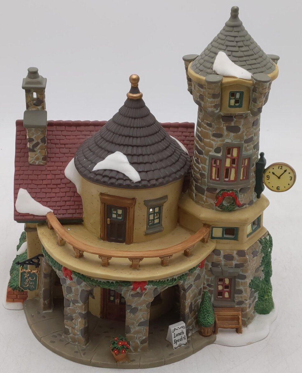 Heartland Valley Village Deluxe Porcelain Lighted House Red Lion Inn EX/Box
