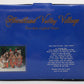 Heartland Valley Village Deluxe Porcelain Red Brick Tudor Lighted House EX/Box