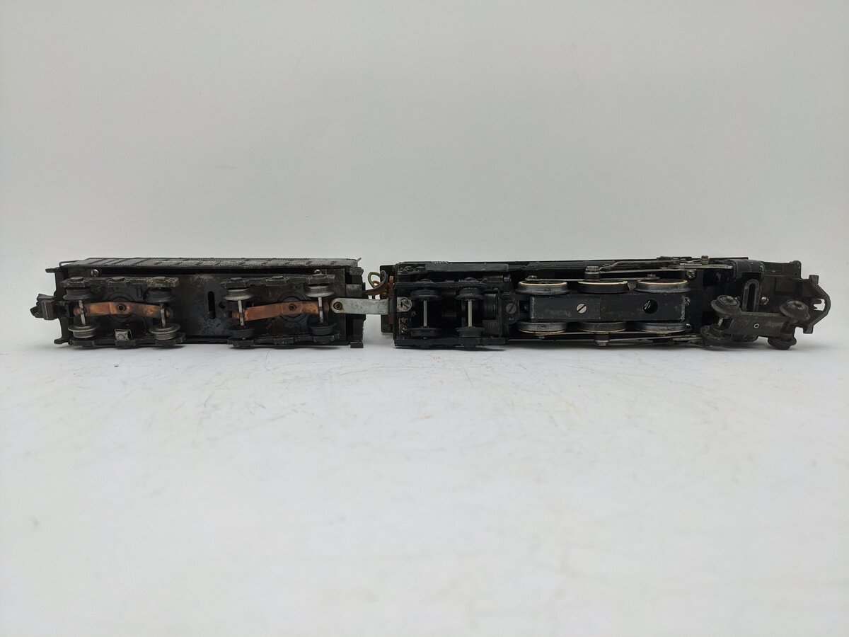American Flyer K325 Vintage S New York Central 4-6-4 Steam Locomotive & Tender VG