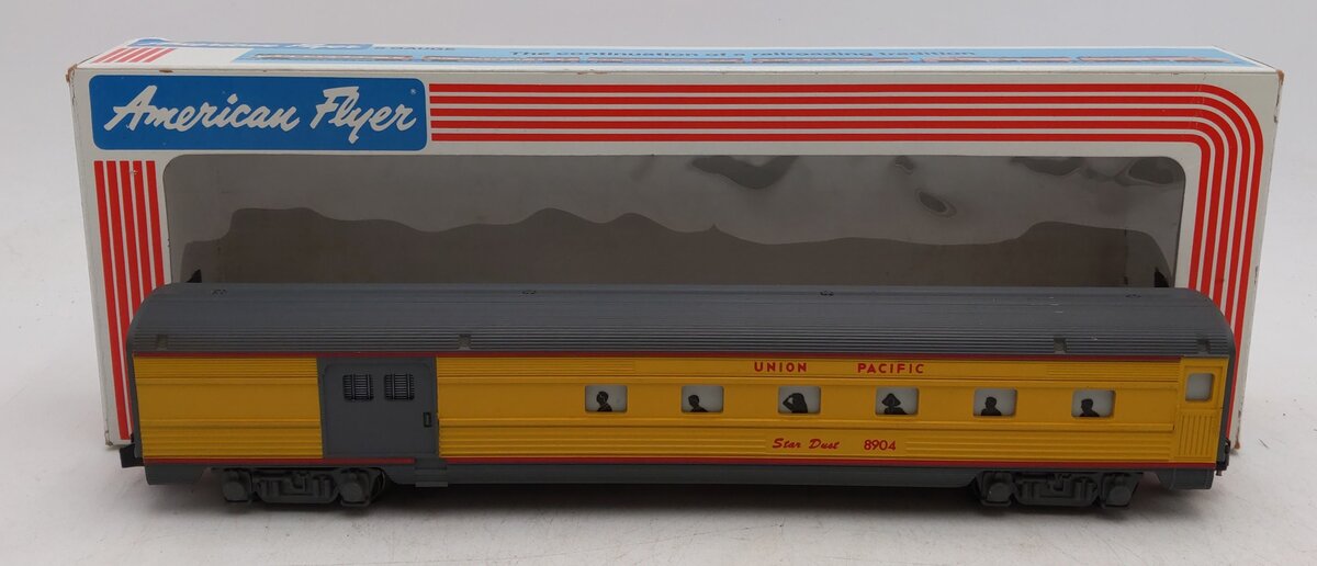 American Flyer 6-48904 S Scale Union Pacific Star Dust Combination Car VG/Box