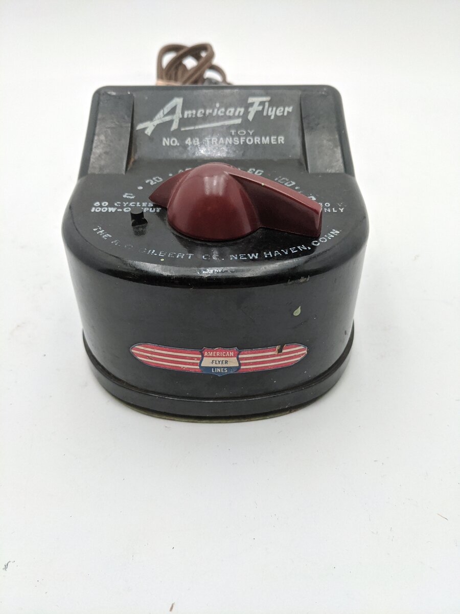 American Flyer 4B Vintage S 100 Watt Transformer VG