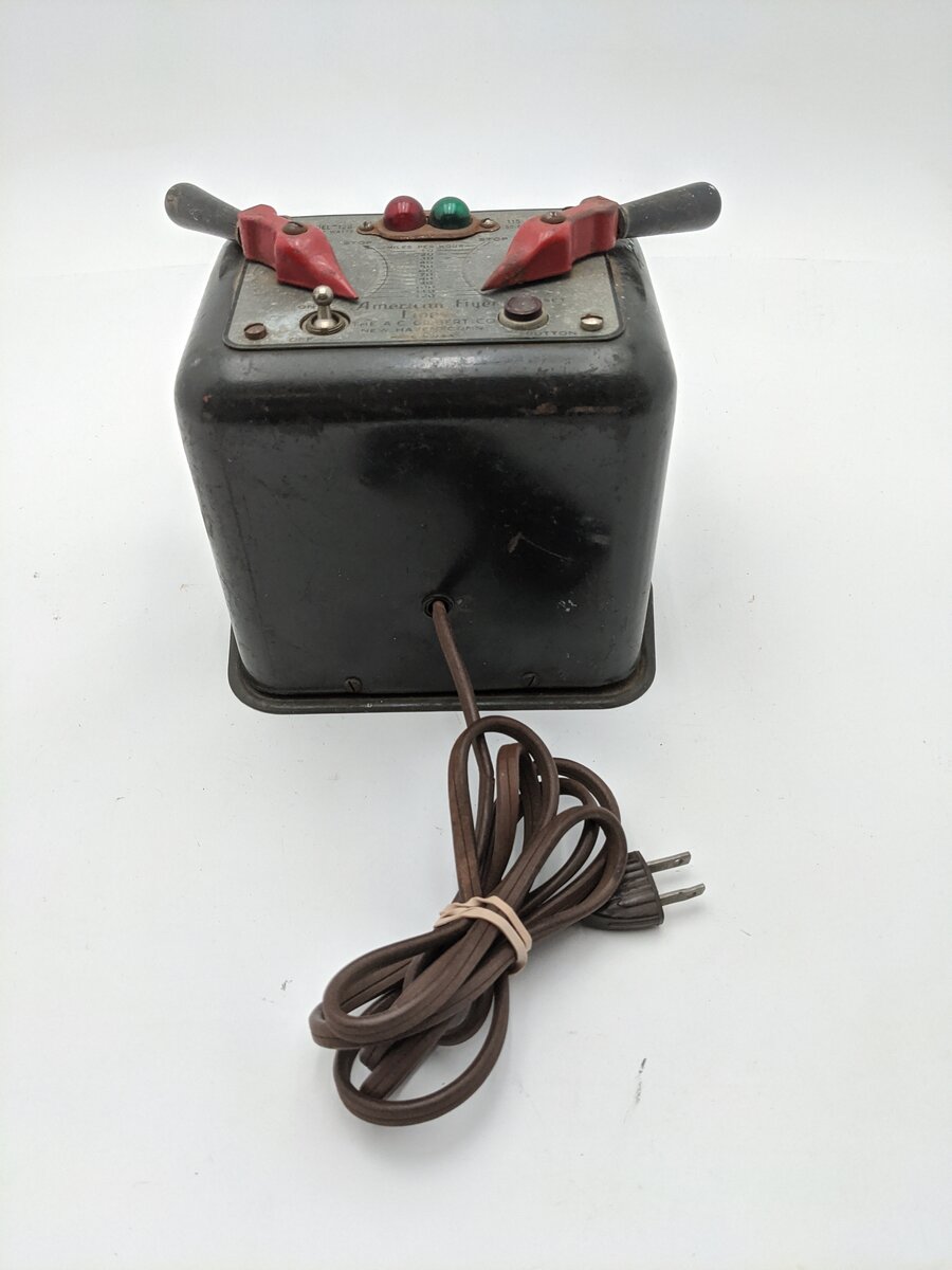 American Flyer 12B Vintage S 250 Watt Transformer w/Reverse Button VG