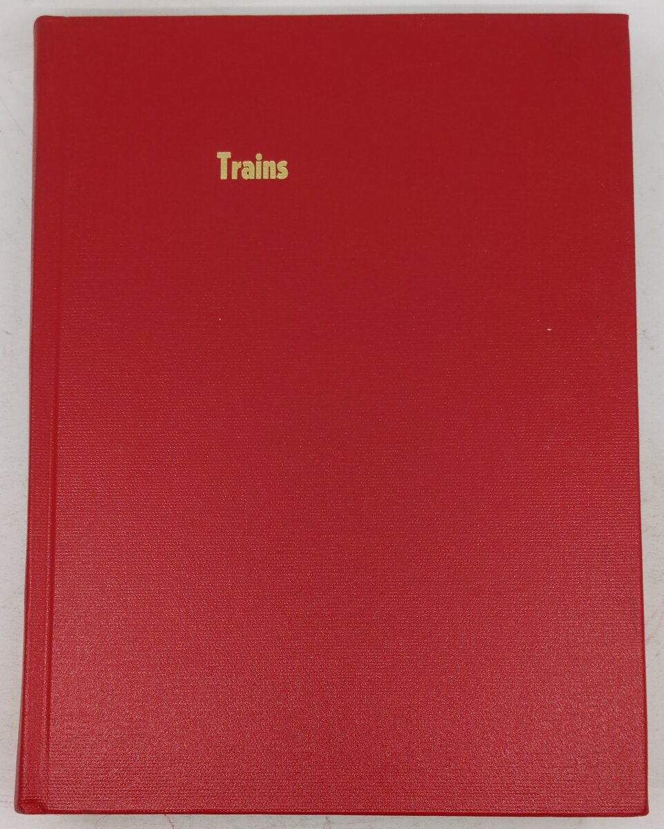 Trains Vol.52 1992 Hardcover Book EX