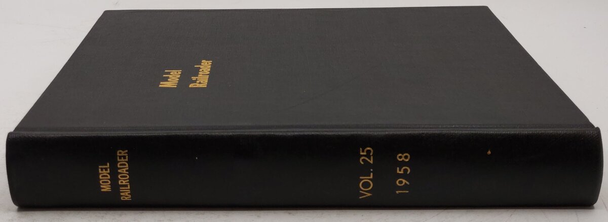 Model Railroader Vol.25 1958 Hardcover Book EX
