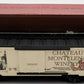 K-Line K645-5902 O Gauge Chateau Montelena Classic Wine Reefer LN/Box