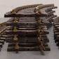 LGB G Scale Assorted Curved Track Sections #1100/1500/1600 (9) EX